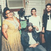 Alabama Shakes: Brittany Howard, Zac Cockrell, Heath Fogg, and Steve Johnson - Photo credit: Brantley Gutierrez