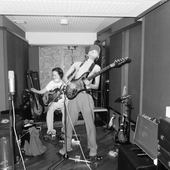 in the studio recording jikan