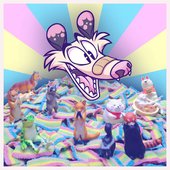 plastic candy animals