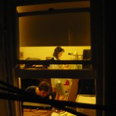 Through a window stalkerly