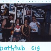 Bathtub Cig Polaroid