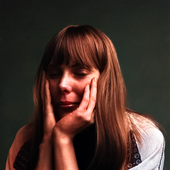 Joni Mitchell photographed by Jack Robinson for Vogue, November 1968.