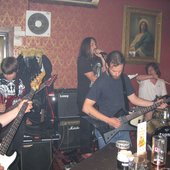 Longhare's first gig at Milord Pub, 2012