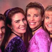 Las cuatro dalinas, Mónica, Almendra, Lilianne y Xiomara, 1993