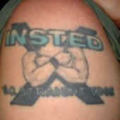 Steve's Insted O.C. Straight Edge tattoo, Photo Tim 