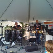 Sammy Figueroa live @ DWNTOWN Miami Concert series launching at Book Fair 20081114