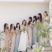 9MUSES photoshoot for Minha’s wedding