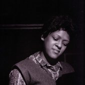 Shirley Scott during Stanley Turrentine’s Never Let Me Go session, Englewood Cliffs NJ, January 18 or February 13 1963 (photo by Francis Wolff)