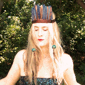 Blue Sequins/Hippy Chick