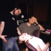February in the studio with \"Tomorrow is Today\" producer/engineer Richard Werbowenko (07/97) Photo by William Clark