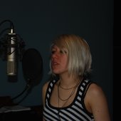 Lischana lane recording vocals for the new single due June 2011