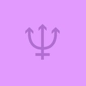 TeeVex - Purple 'Neptune' Logo 