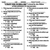 I WANT YOU TO KILL ME [Explicit]