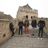 The Click Five in Great Wall of China