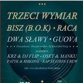Trzeci Wymiar, Bisz, Raca, Dwa Sławy, Guova - 26.01.13 - DOM - Łódź