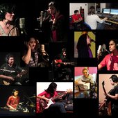 Momentos de las grabaciones del disco