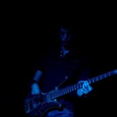 Kostas Antoniou Bassist Sequence theory project performing live at Alimos beach
