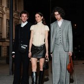 alexander mcqueen aw25 show, paris fashion week