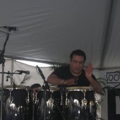 Sammy Figueroa live @ DWNTOWN Miami Concert series launching at Book Fair 20081114