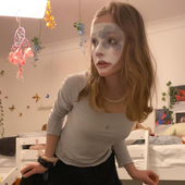 marskiii posing in what we can only suppose is her room