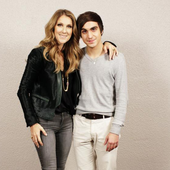 Roberto with Celine Dion <3