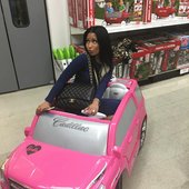 Nicki Minaj in the Pink Truck