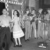 Bradley Kincaid with Judy Perkins and The Willis Brothers, 1947