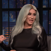 Kesha at  Late Night with Seth Meyers Show