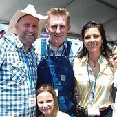 Marty Brown with Joey + Rory at Fanfest 2008