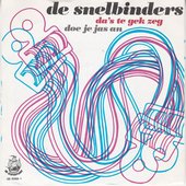 De Snelbinders 7-inch record sleeve