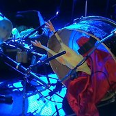 Adrian Huge's drumkit @ Korjaamo, Helsinki