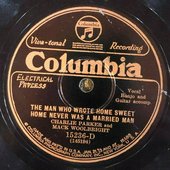 Columbia 15236D Charlie Parker & Mack Woolbright MARRIED MAN 78rpm Country E-EE+_1-crop.jpg