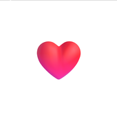 red heart pfp