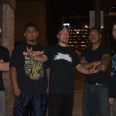 Infliction (TXDM) - (L to R) Curtis, Ben, Steve, Pablo, Reymundo