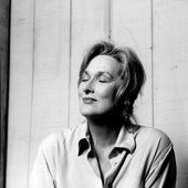 Meryl Streep b&w