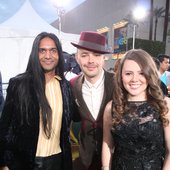 Jesse & Joy with Anand Bhatt at the Latin Grammy Awards