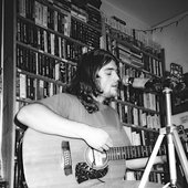 Karl Blau at The Business, Anacortes, WA, 1998. (by Jimi Sharp)