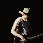 Marshall Crenshaw in concert in New York City, 1989.