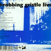 Throbbing Gristle Live - volume 1, 1976-1978 - cover back 3