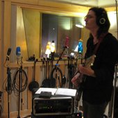 Kelly Bridgers in the studio