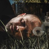 Matt Kollock in the grass