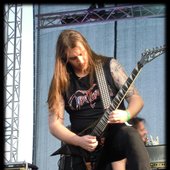 Nick performing on Kavarna Rock Fest 2011