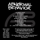 Abnormal Behavior 