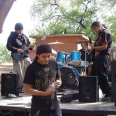 Hunters Moon playing at Changing Woman Cafe.