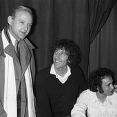 William Sheller, Alain Souchon et Michel Jonasz, à Paris en 1979.