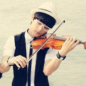 playing the violin