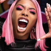 loud pink hair