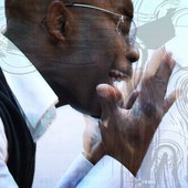 Michel Nzau singing his last words