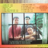 The Karl Shuman Band - Life On Mars -  Back CD Cover Art