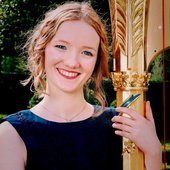 Royal harpist Alis Huws